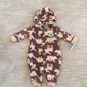 Carter’s fleece jumpsuit